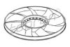 TOPRAN 110 295 Fan Wheel, engine cooling